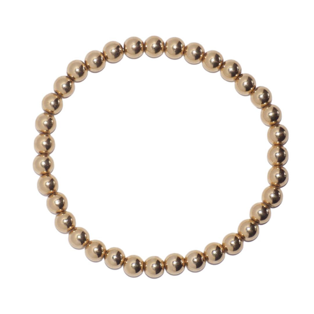 4mm Beaded Bracelet