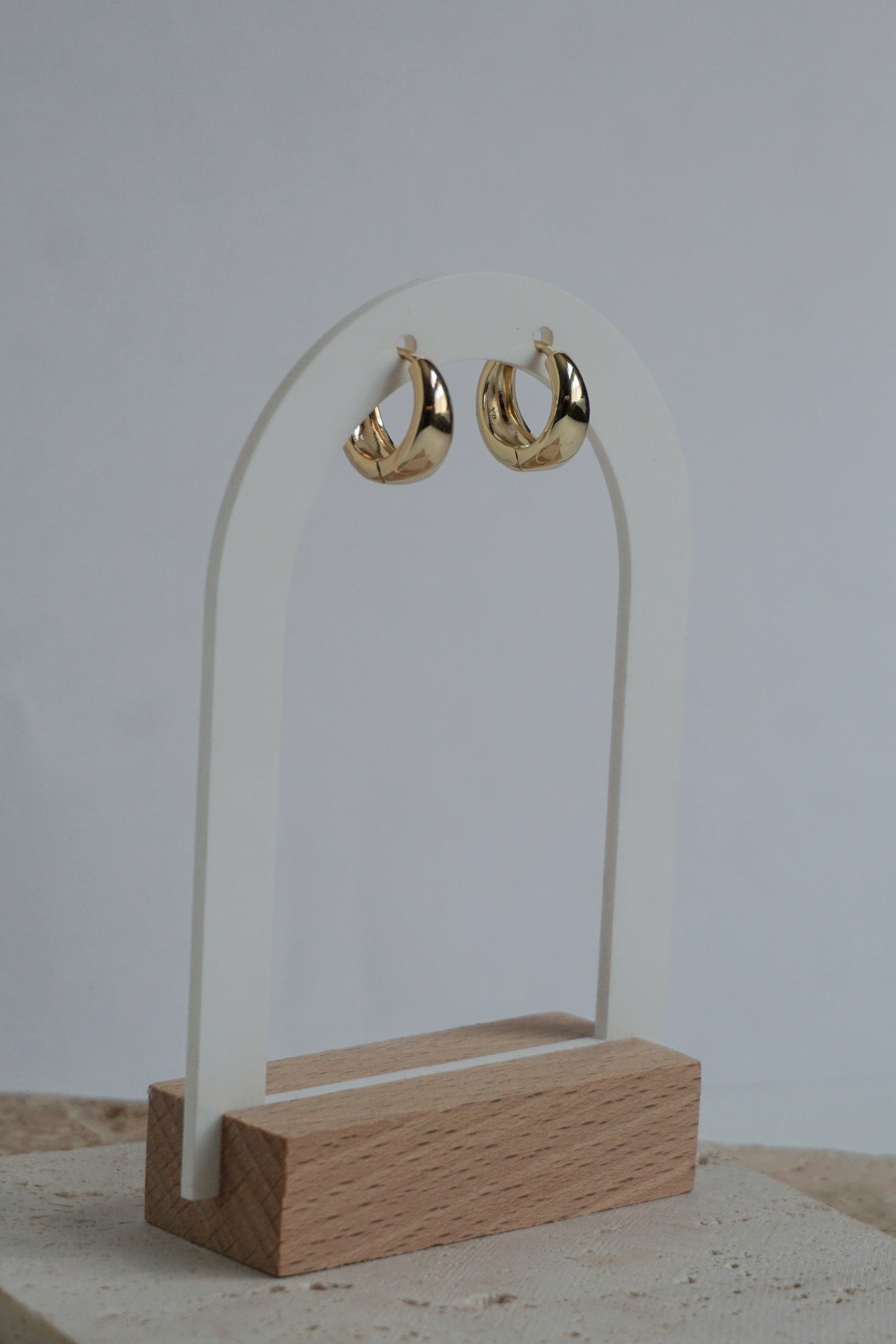 Leah Hoop Earrings