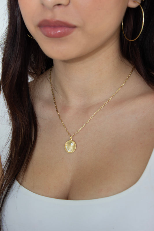 Stella Paperclip Necklace