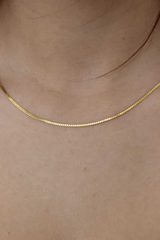 Giselle Herringbone Necklace